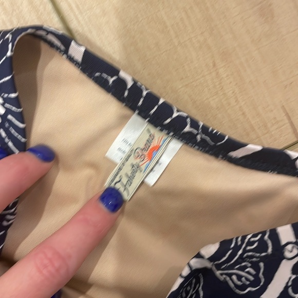 FAHERTY brand Eco Swim Kauai One Piece Halter XS - Picture 2 of 3